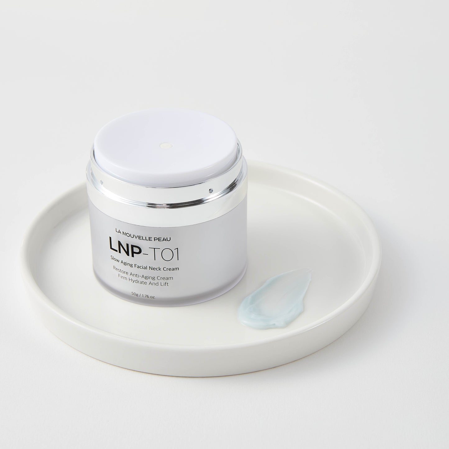 T01 Face and neck cream to slow down aging
